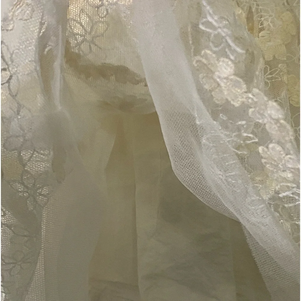Lace Overlay Dress, Ivory, Toddler GIrl's size 18 months Flower Girl Easter